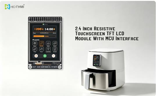 2.4寸工业级电阻式触摸TFT LCD模块